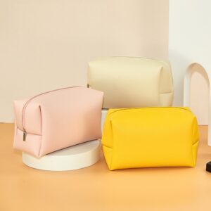 Leather Toiletry Bag Waterproof Double-sided