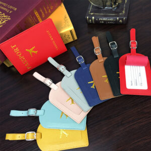 Luggage Tag - Golden Plane